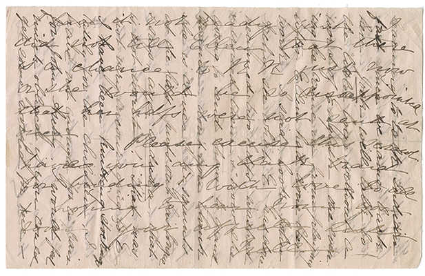 Letter from Ellen (Nell) Inkster McDonald, ca. 1870