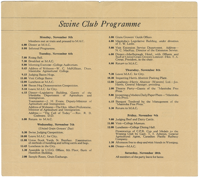 Programme